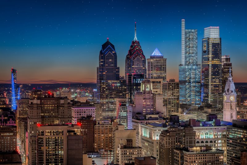 Amazing views of Philadelphia